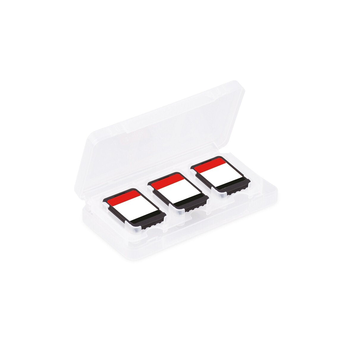 Qware Switch Spielhüllen – 6er Set kompakte Schutzboxen kompatibel mit Nintendo Switch Spiele