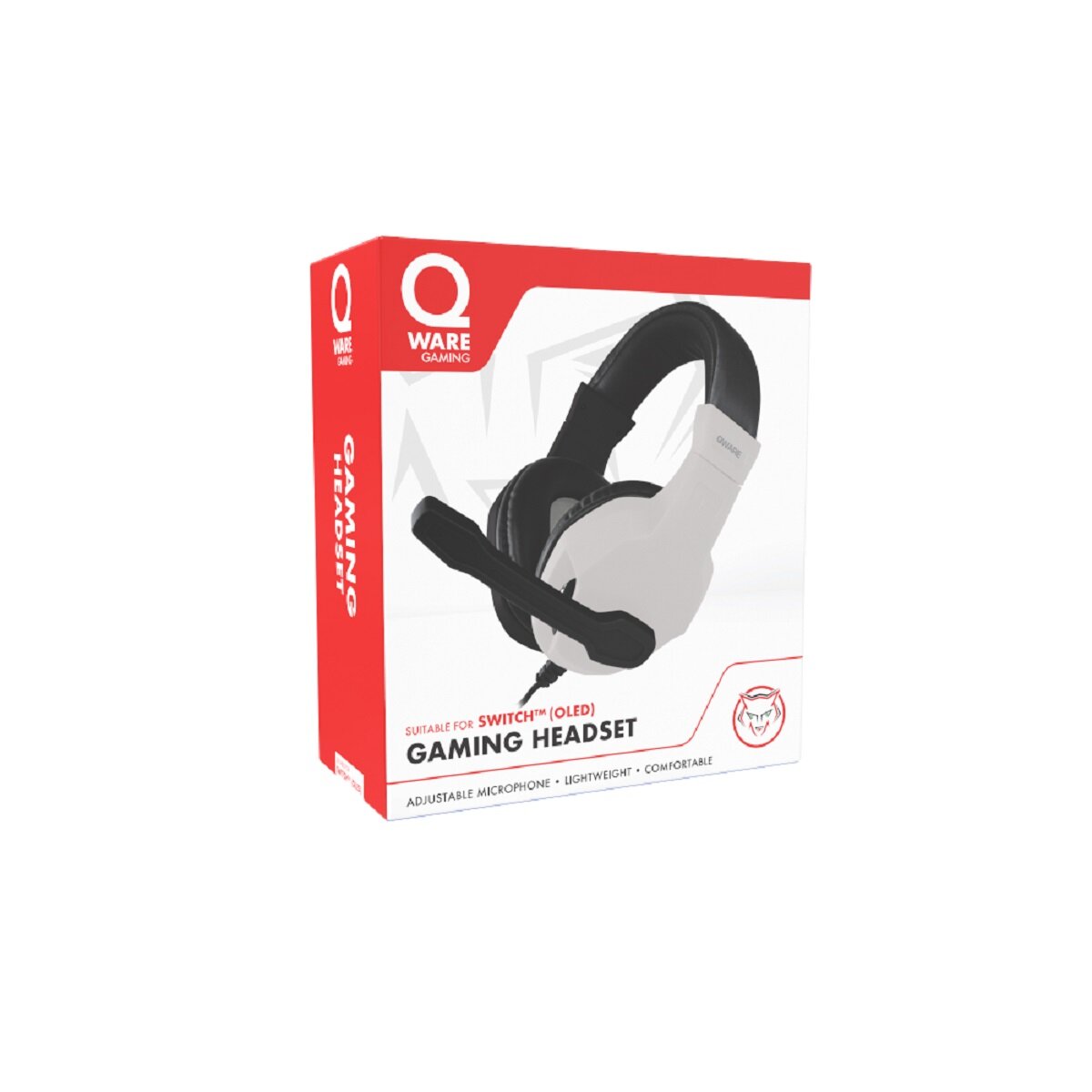 Qware Stereo Kopfhörer Kristallklarer Sound kompatibel mit Nintendo Switch