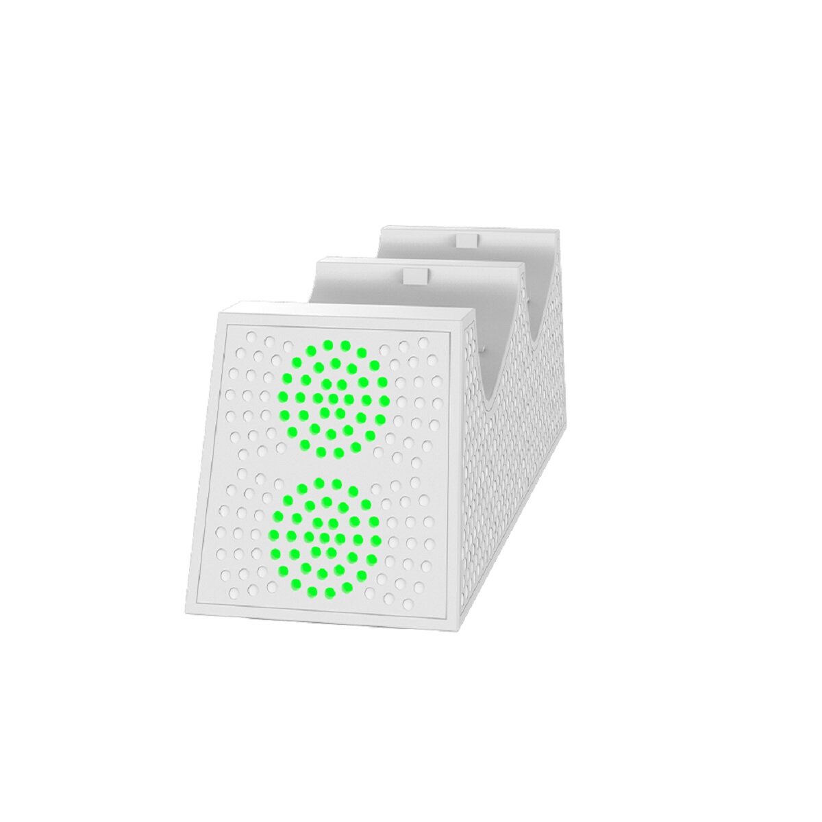Qware Dual Charger Kompatibel mit Xbox X/S Series – Ladegerät für 2 Controller