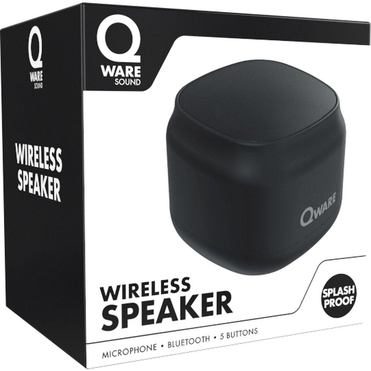 Qware Sound Speaker – Kabelloser Mini Lautsprecher mit Steuerung