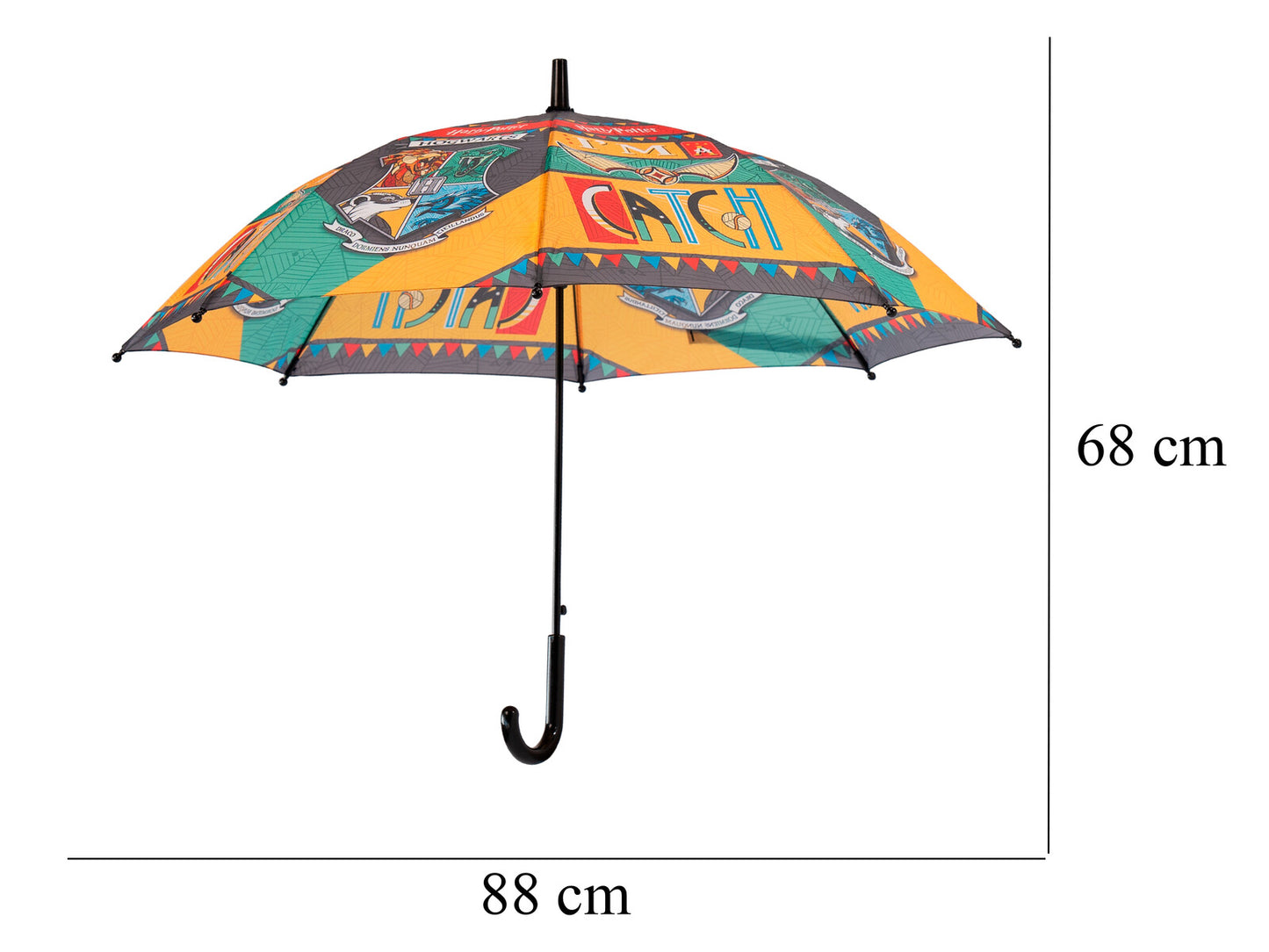 Harry Potter Regenschirm 68 cm Stockschirm für Kinder