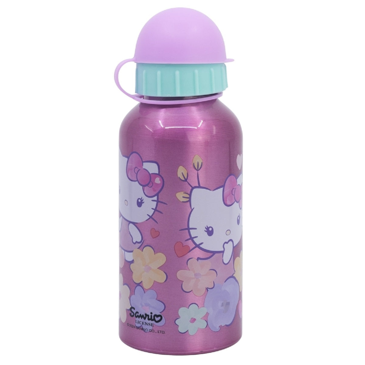 Hello Kitty Aluminium Trinkflasche 400ml – Kinderflasche für Schule & Freizeit