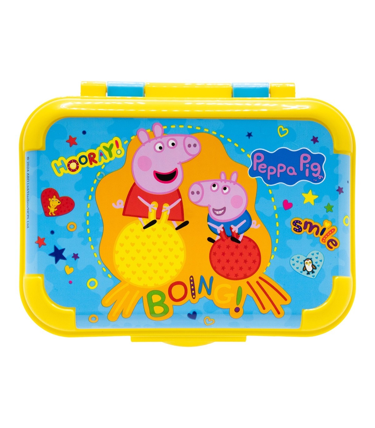 Peppa Pig Kinder Lunchbox Brotdose für Snacks Frühstück und Pause