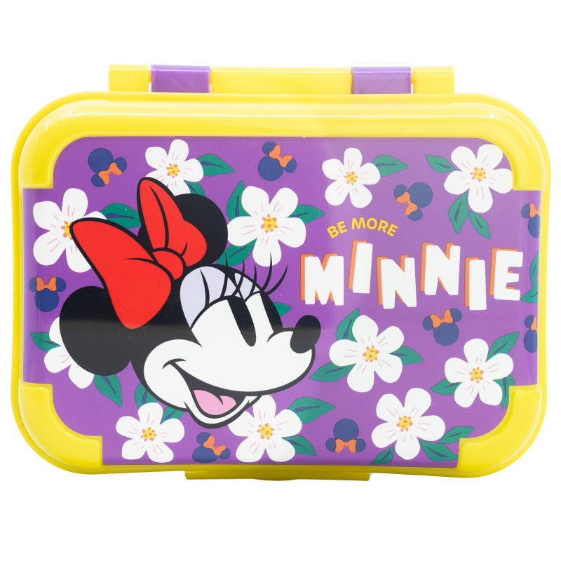 Disney Minnie Mouse Brotdose Kinder Lunchbox mit Deckel – Bruchsicher & Bunt