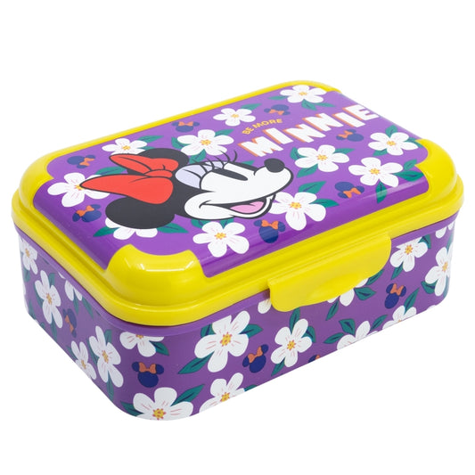 Disney Minnie Mouse Brotdose Kinder Lunchbox mit Deckel – Bruchsicher & Bunt