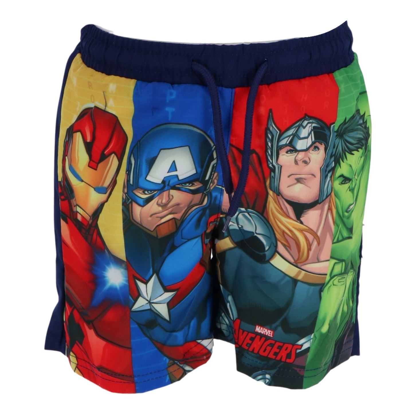 Avengers Badeshorts für Jungen – Badehose für Sommer, Schwimmbad und Strand