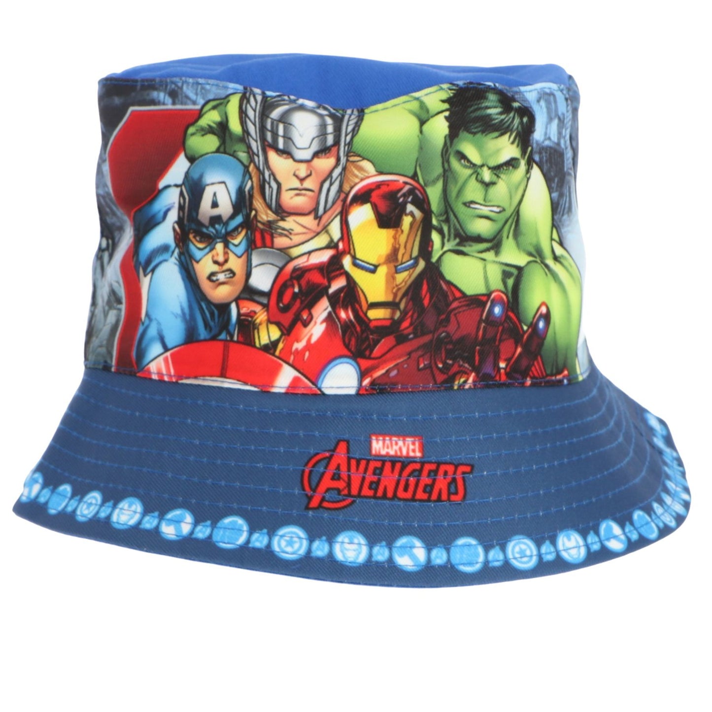 Avengers Sonnenhut für Kinder UV-Schutz Fischerhut & Strandhut
