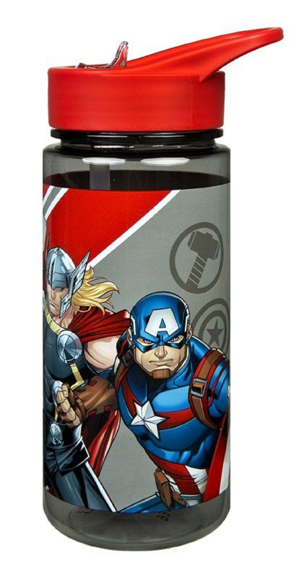 Marvel Avengers Trinkflasche 500 ML Aero-Design für Sport und Ausflüge