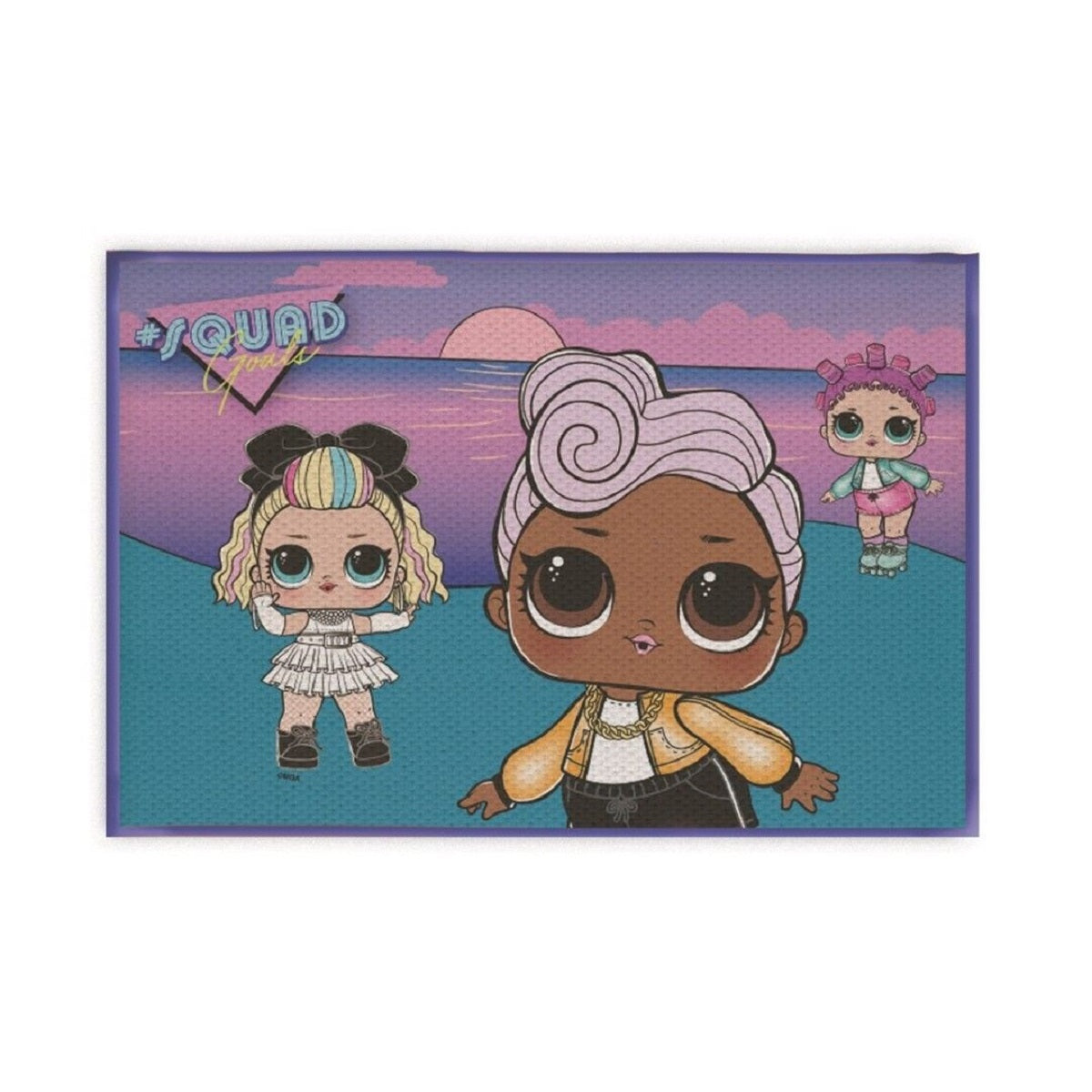 LOL Surprise Komfort Teppich Matte 40 × 60 cm Schaumstoff-Matte