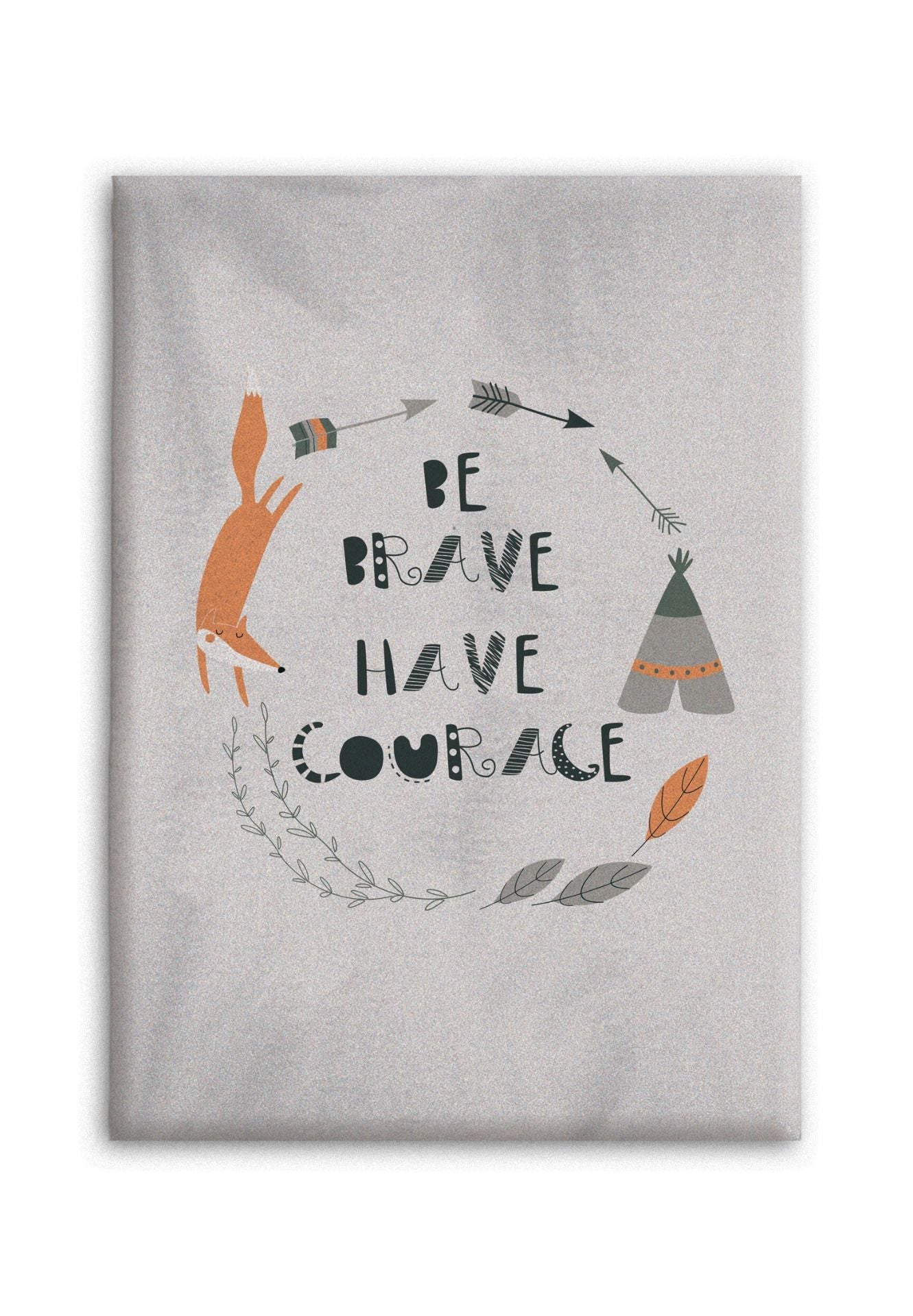 Be Brave Kuscheldecke aus Fleece für Wärme und Komfort 155 × 200 cm
