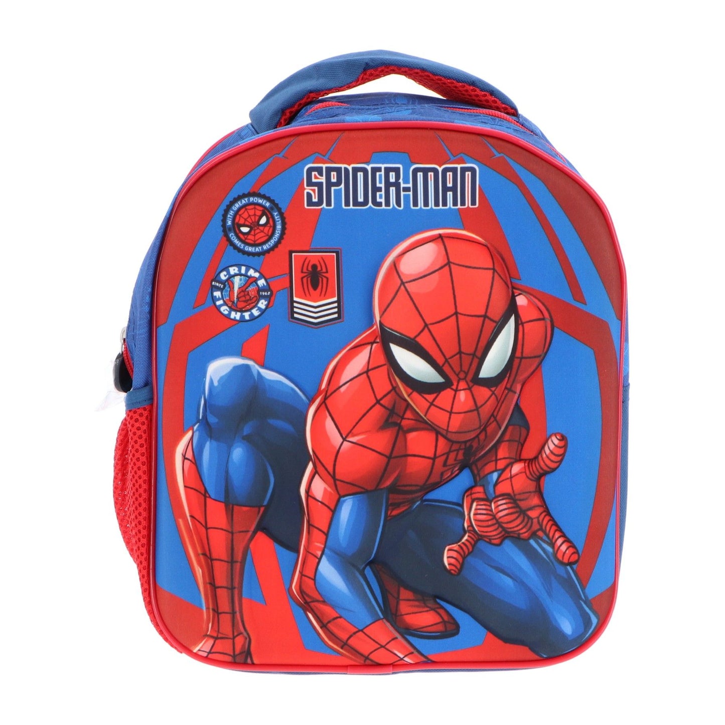 Spiderman 3D-Rucksack Kinder Marvel Schulranzen Jungen mit Comic-Motiv