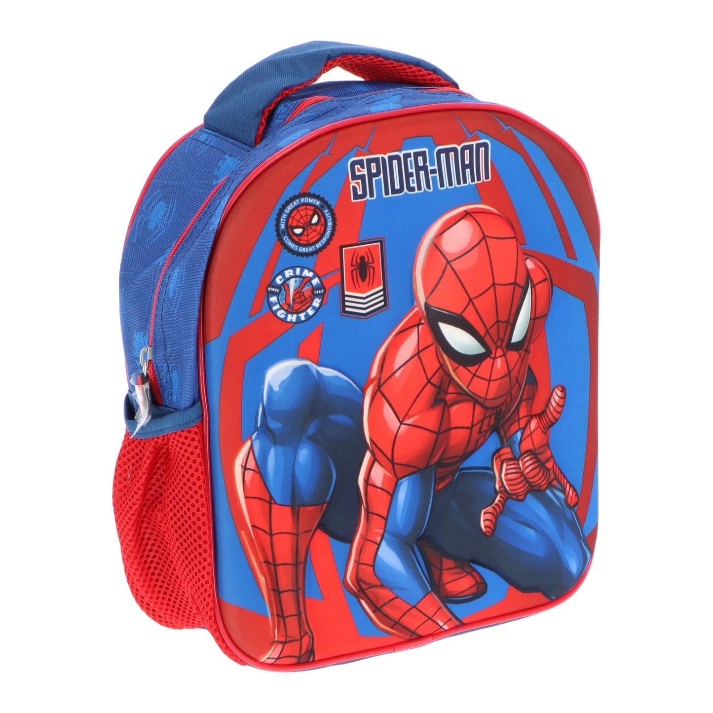 Spiderman 3D-Rucksack Kinder Marvel Schulranzen Jungen mit Comic-Motiv