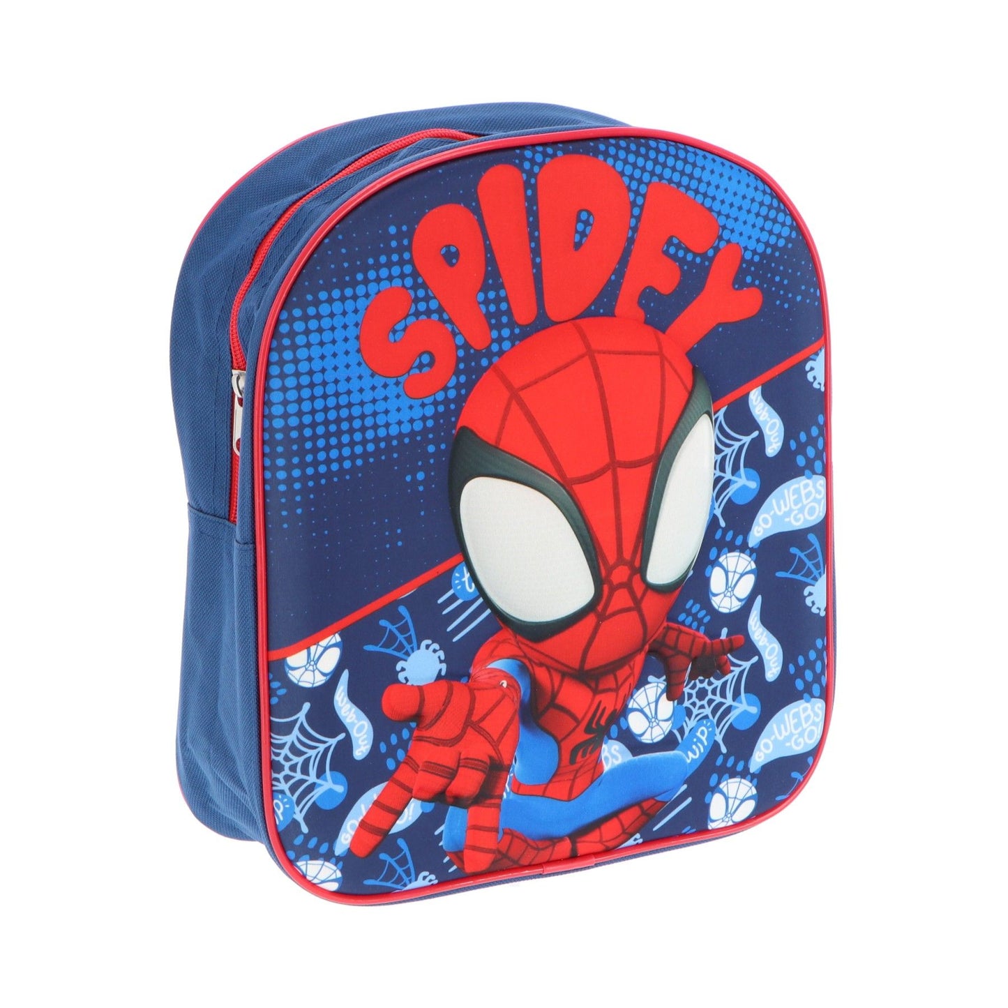 Spiderman 3D-Rucksack Kinder Marvel Schulranzen Jungen mit Comic-Motiv