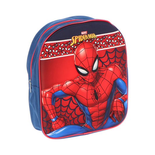 Spiderman 3D-Rucksack Kinder Marvel Schulranzen Jungen mit Comic-Motiv