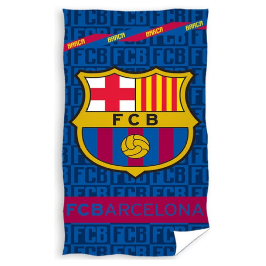 Barcelona F.C. Baumwolle Strandtuch Frottee Badetuch mit Premium Druck, 70x140 cm
