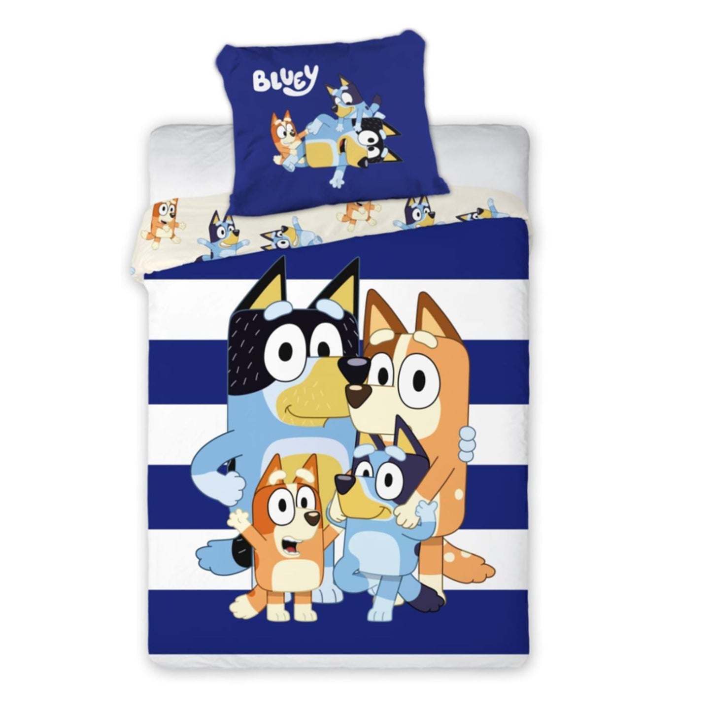 Bluey Bettbezug 135 × 200 cm aus 100 Prozent Baumwolle