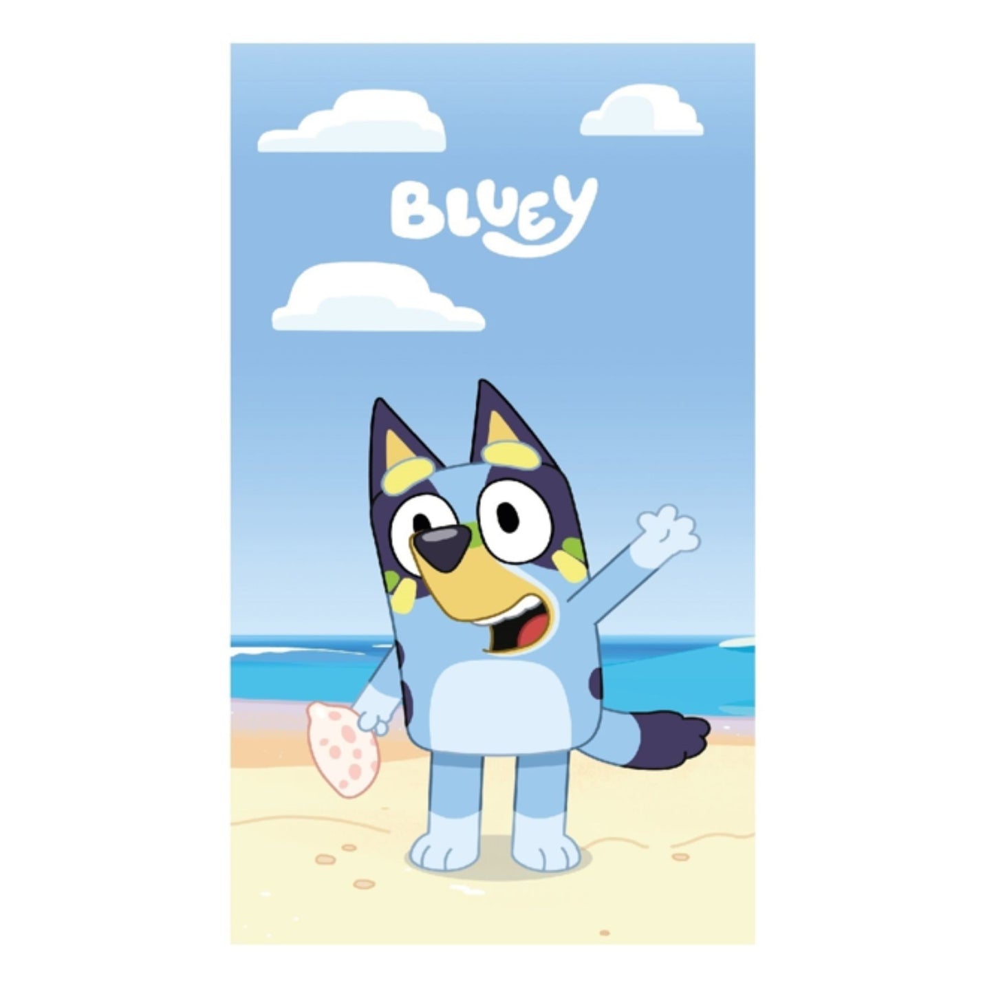 Bluey Badetuch 140 x 70 cm aus 100% Baumwolle Strandhandtuch