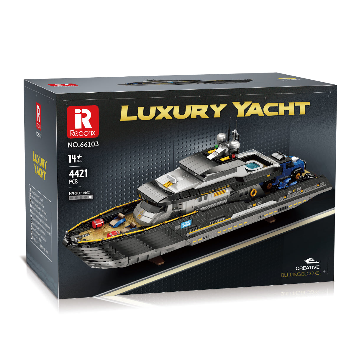 Reobrix 66103 Luxus Yacht 4421 Teile 75 cm ab 14