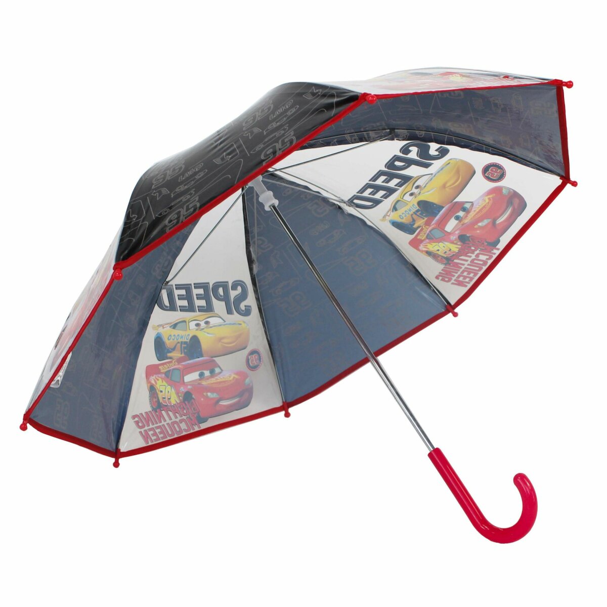 Cars Kinder-Regenschirm Heldenhafter Schutz bei Regenwetter