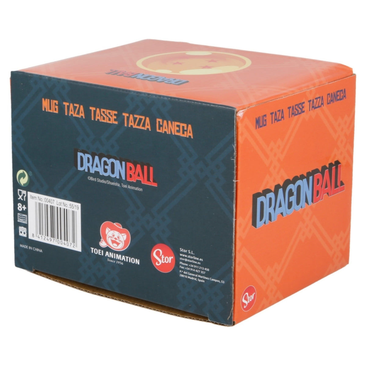 Dragon Ball Kaffeetasse 400 ml mit Geschenkverpackung 14 oz