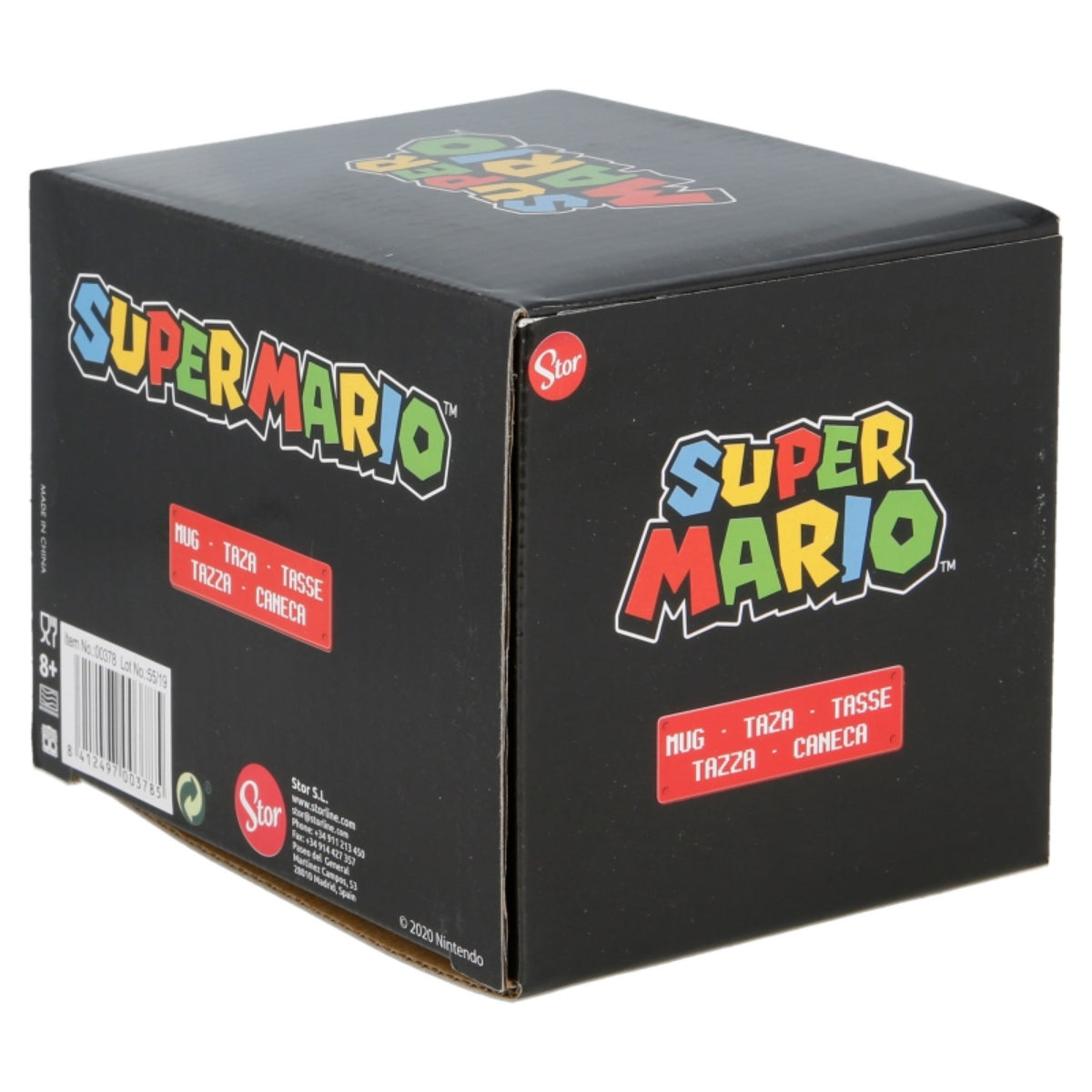 Super Mario Kaffeetasse 380 ml mit Geschenkverpackung 13 oz