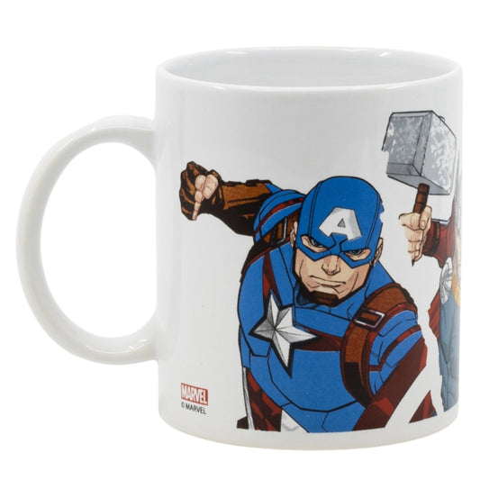 Avengers Comic Heroes Tasse 325ml Marvel Keramikbecher im Geschenkset
