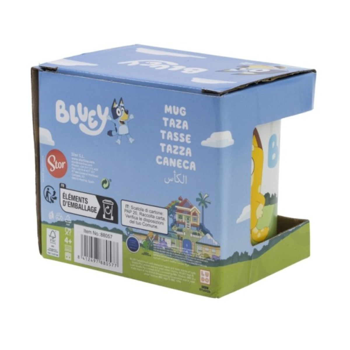 Bluey Walk Becher 325 ml für Kaffee Tee Kakao und Sammlung