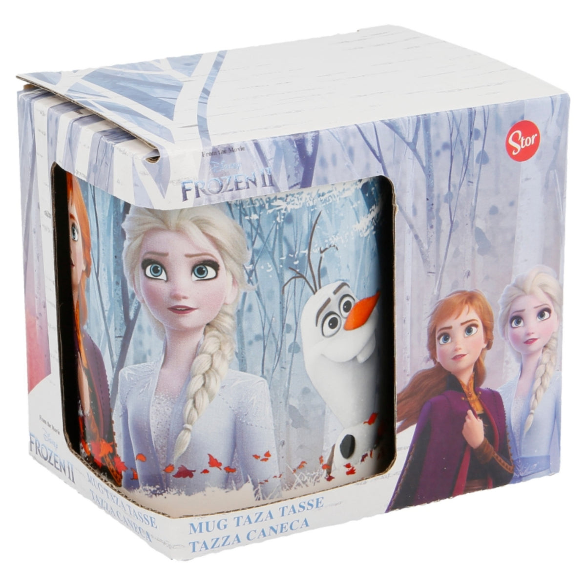 Disney Frozen II Tasse 325ml – Elsa & Anna Keramikbecher im Geschenkset