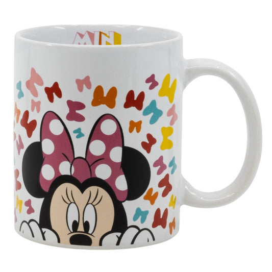 Disney Minnie Mouse Tasse 325ml – So Edgy Bows Keramikbecher im Geschenkset