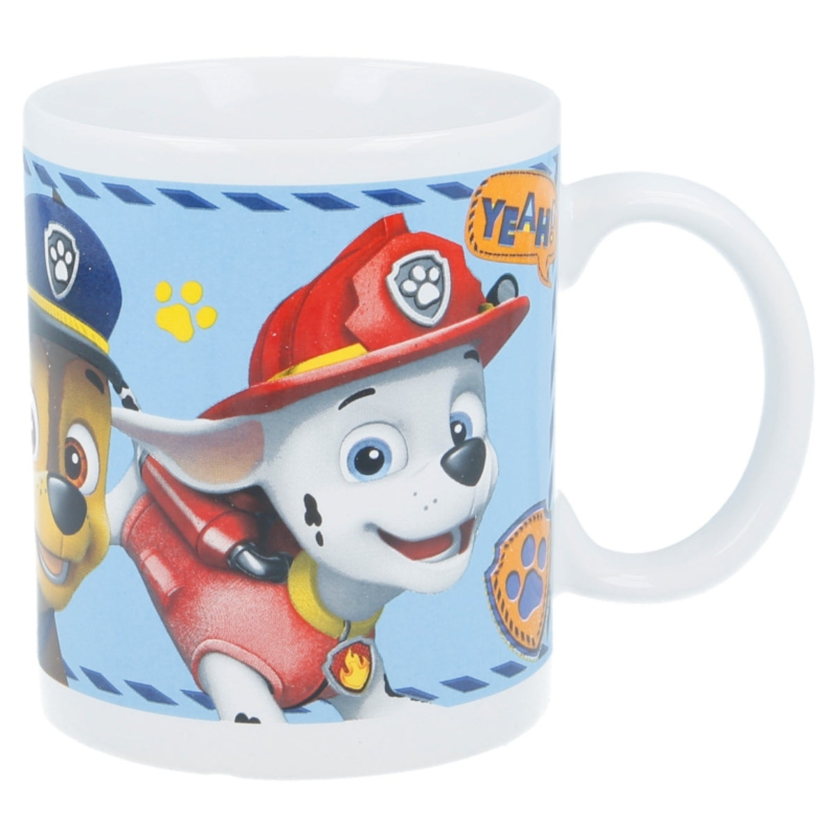 Paw Patrol Tasse 325ml Boy Icons Design Keramikbecher im Geschenkset für Kinder