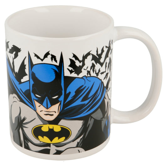 Batman Tasse 325ml Gotham City Keramikbecher im Geschenkset – DC Fanartikel
