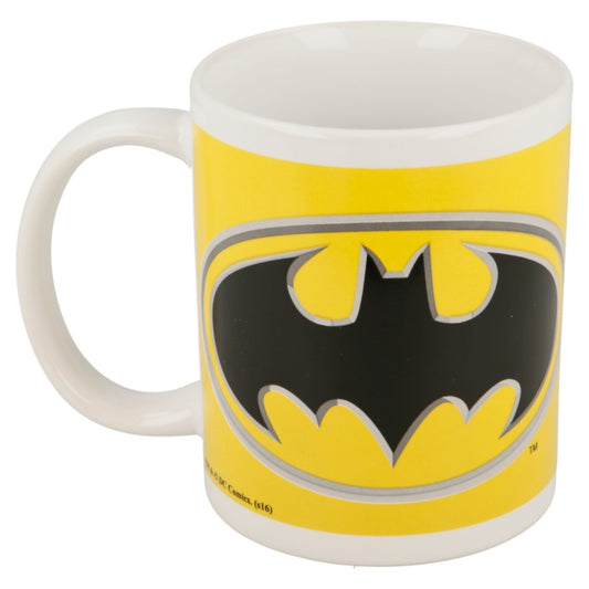 Batman Tasse 325ml Gotham City Keramikbecher im Geschenkset – DC Fanartikel