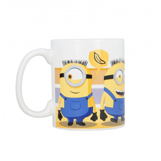 Minions 2 Tasse 325ml – Keramikbecher im Geschenkset – Fanartikel für Kinder