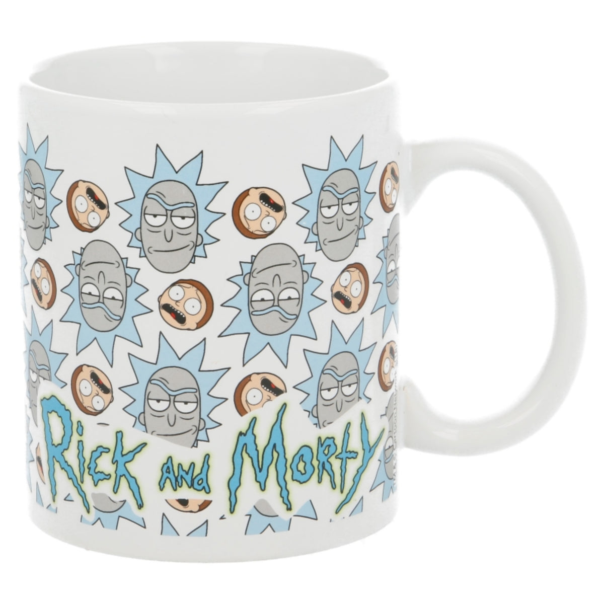Rick & Morty Tasse 325ml Keramikbecher im Geschenkset Kultserie Fanartikel