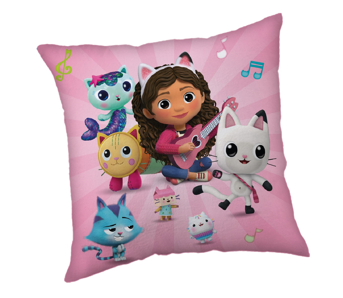 Gabby’s Dollhouse Motivkissen Kinder Sofakissen 40x40 cm Polyester
