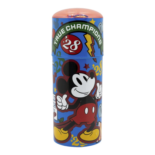 Disney Mickey Mouse Wasserflasche 350ml Kinder-Trinkflasche mit Auslaufschutz