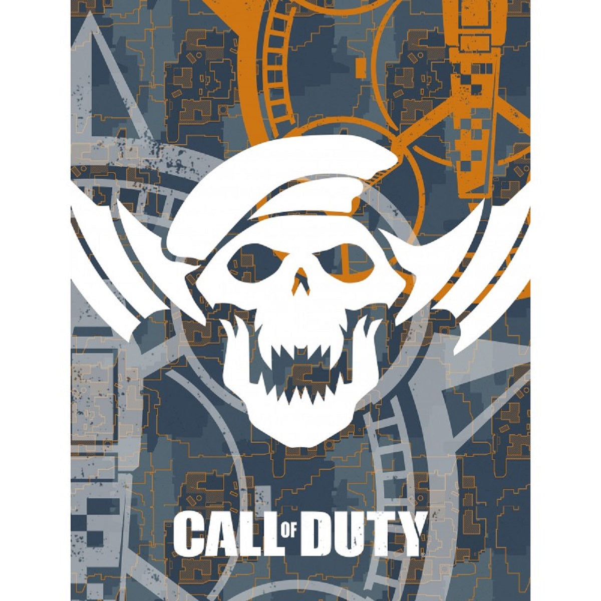 Call of Duty Decke 130x170 cm Kuscheldecke weich Wohndecke
