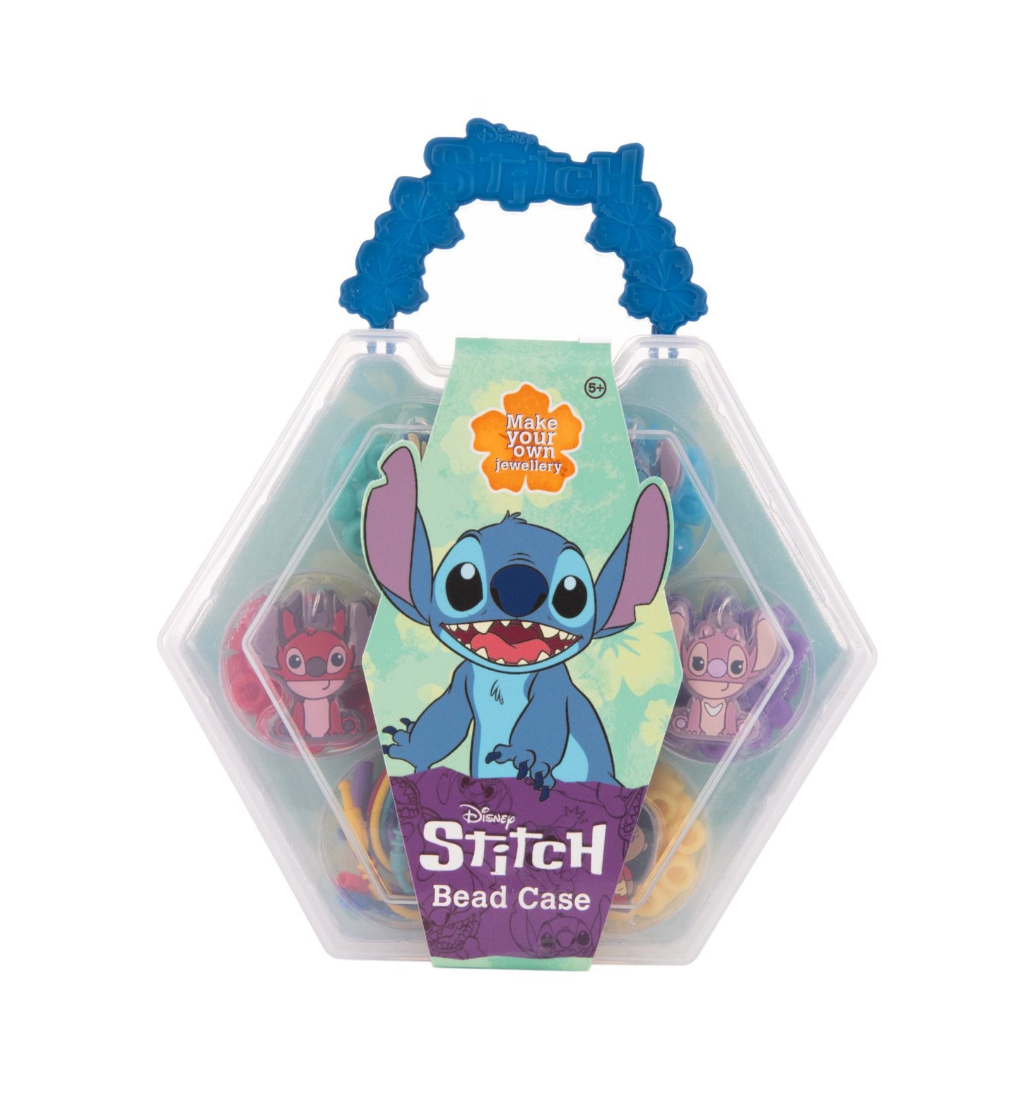 Lilo & Stitch Bastelset für Mädchen – Schmuck-Bastelkasten mit niedlichem Stitch Design