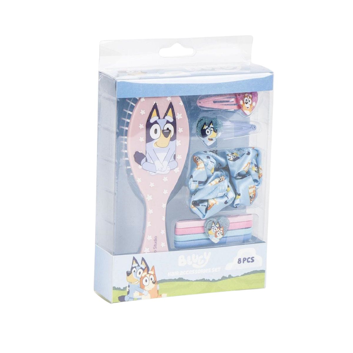 Bluey Kinder Beauty Set mit Haarbürste und Zubehör für kreatives Styling