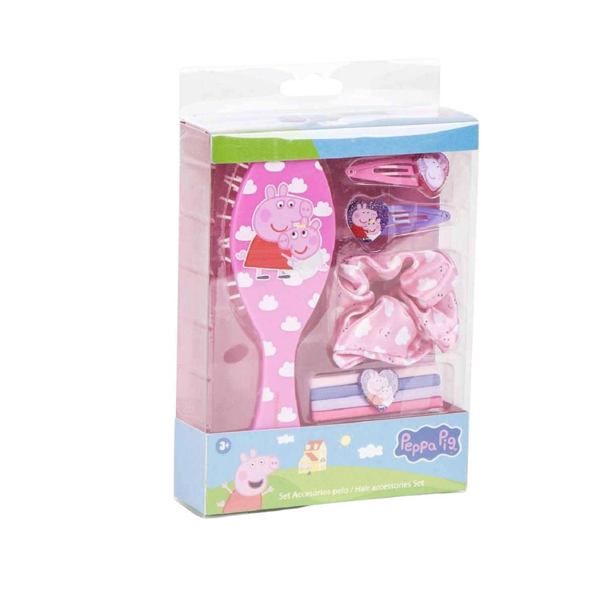 Peppa Pig Kinder Beauty Set mit Haarbürste und Zubehör für kreatives Styling