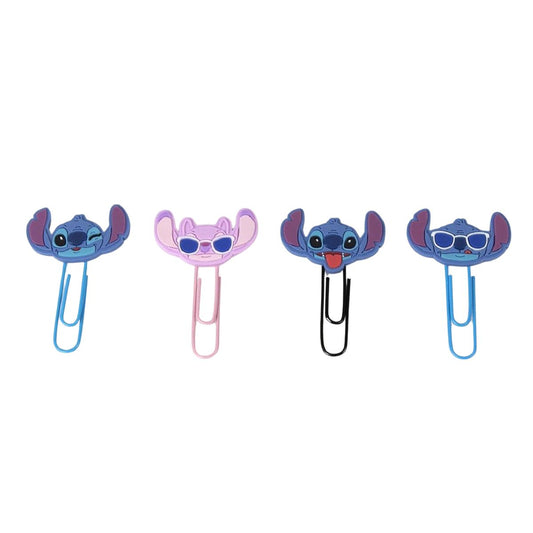 Lilo & Stitch Clips-Set – 4 Büroklammern für Notizen & Deko