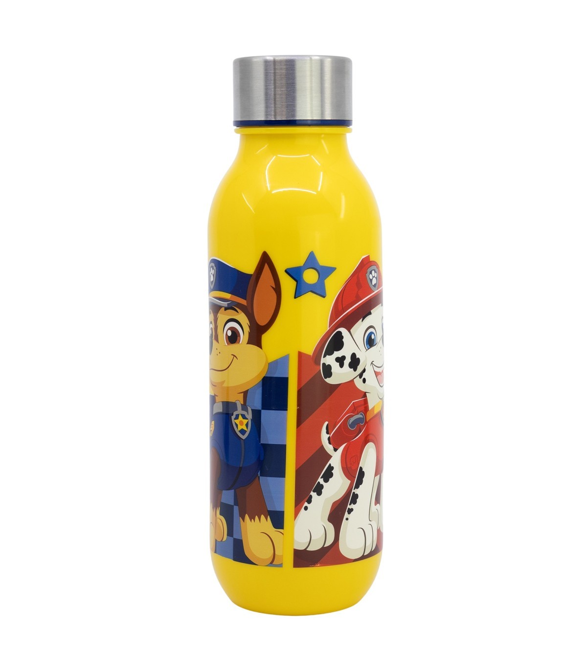 Paw Patrol Trinkflasche 640 ml Kinder Wasserflasche mit Schraubdeckel