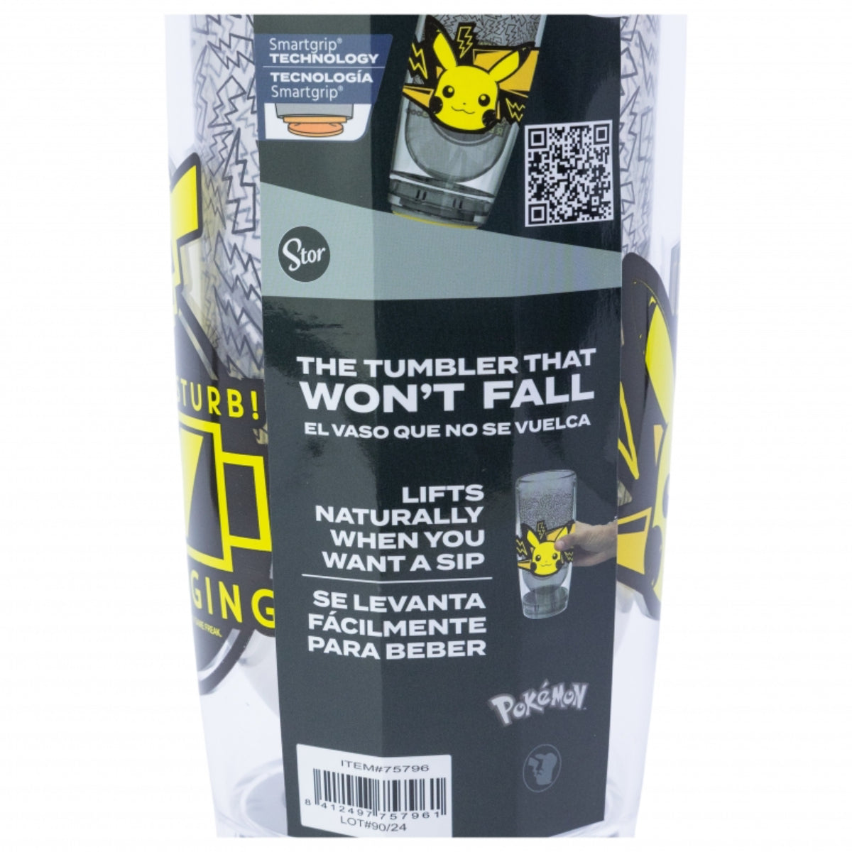 Pokemon Becher mit Smartgrip 705 ml Doppelwandiger Thermo-Tumbler Anti-Kipp