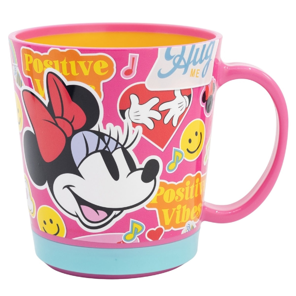 Disney Minnie Mouse Kippsicher Trinkbecher PP 410 ml – Drop Safe Plastikbecher mit Smartgrip-System