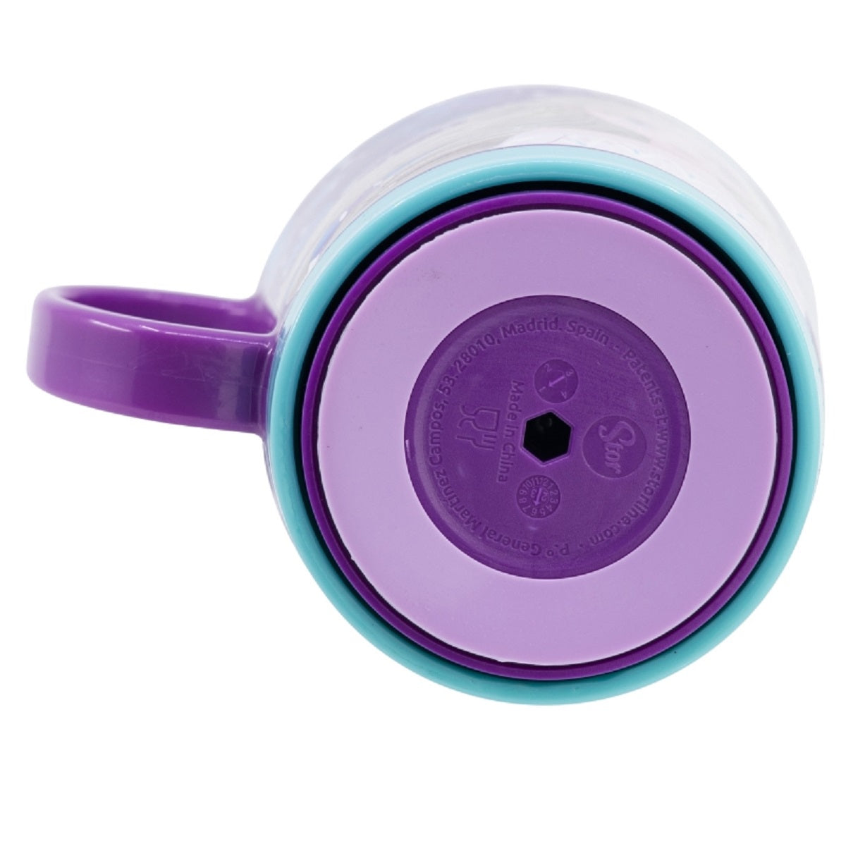 Disney Frozen Kippsicher Trinkbecher PP 410 ml – Drop Safe Plastikbecher mit Smartgrip-System