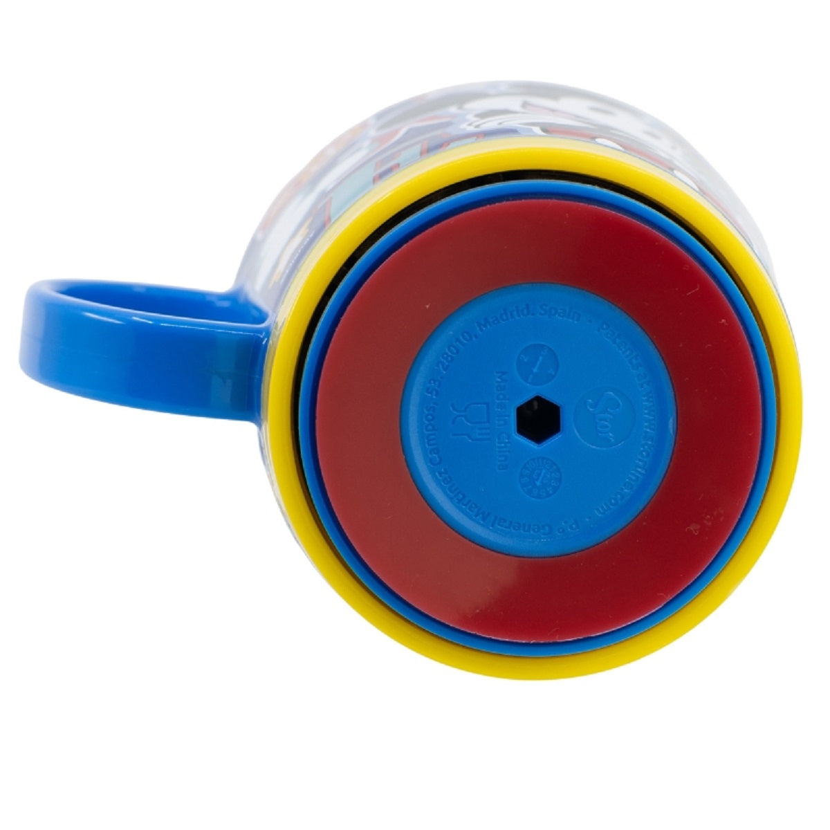 Disney Mickey Mouse Kippsicher Trinkbecher PP 410 ml – Drop Safe Plastikbecher mit Smartgrip-System