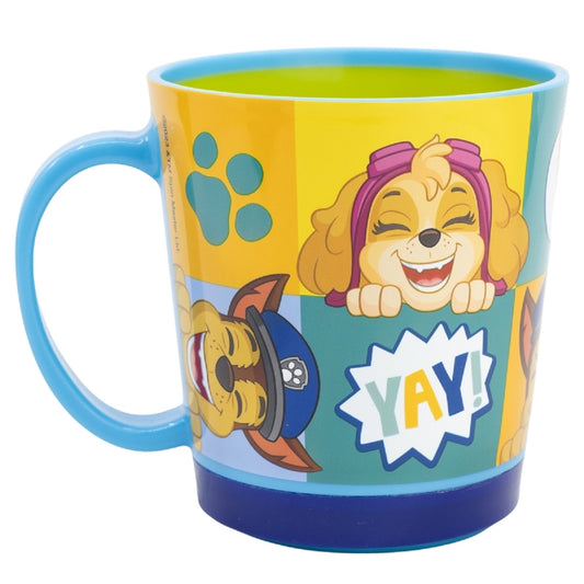 Paw Patrol Kippsicher Trinkbecher PP 410 ml – Drop Safe Plastikbecher mit Smartgrip-System