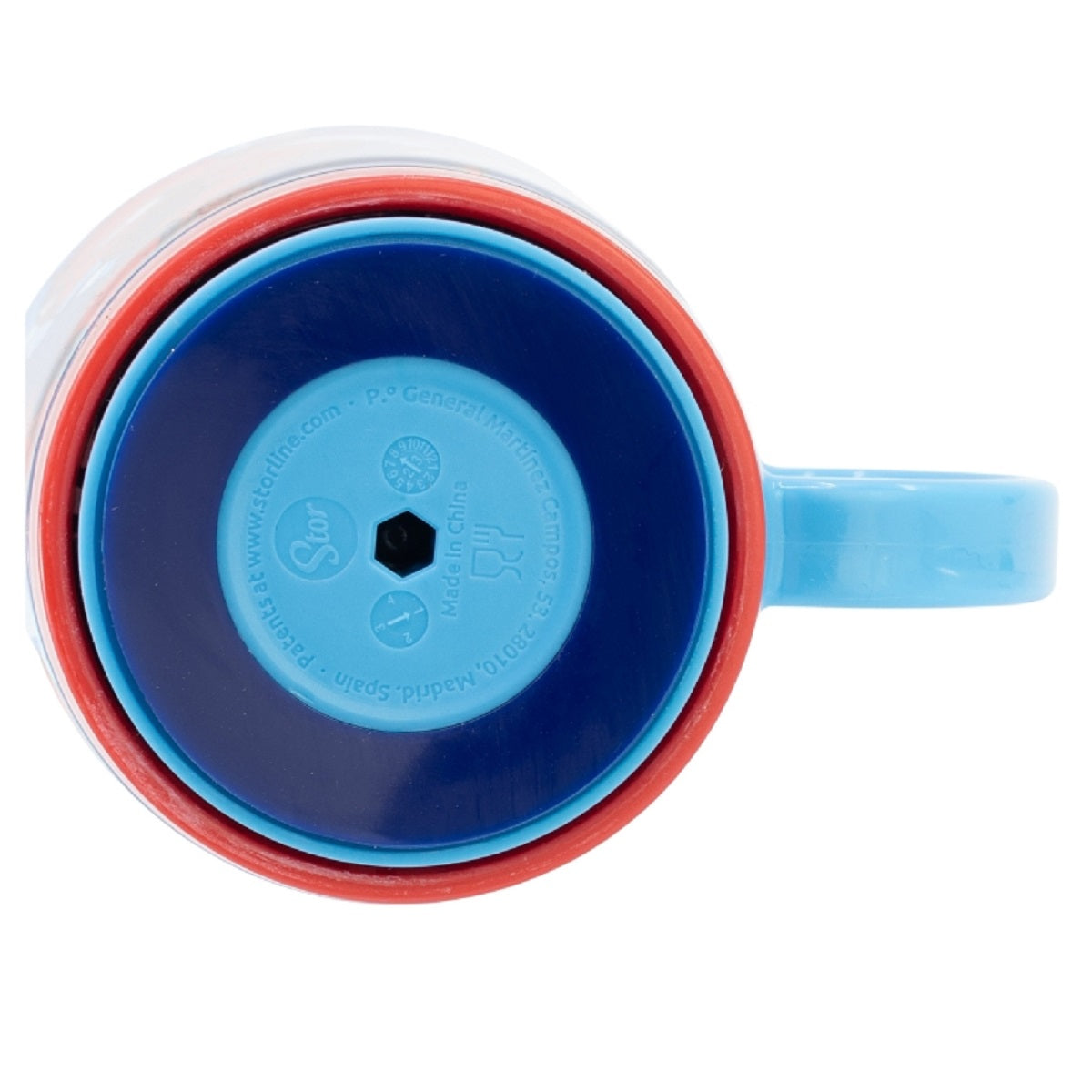 Spiderman Kippsicher Trinkbecher PP 410 ml – Drop Safe Plastikbecher mit Smartgrip-System