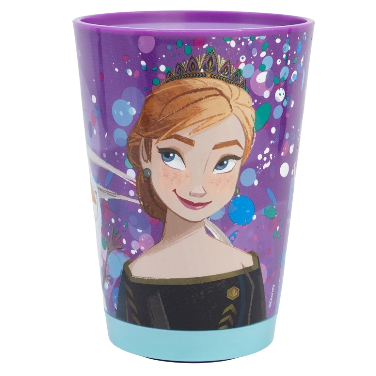 Disney Frozen Kippsicher Trinkbecher PP 470 ml Drop Safe Plastikbecher mit Smartgrip-System