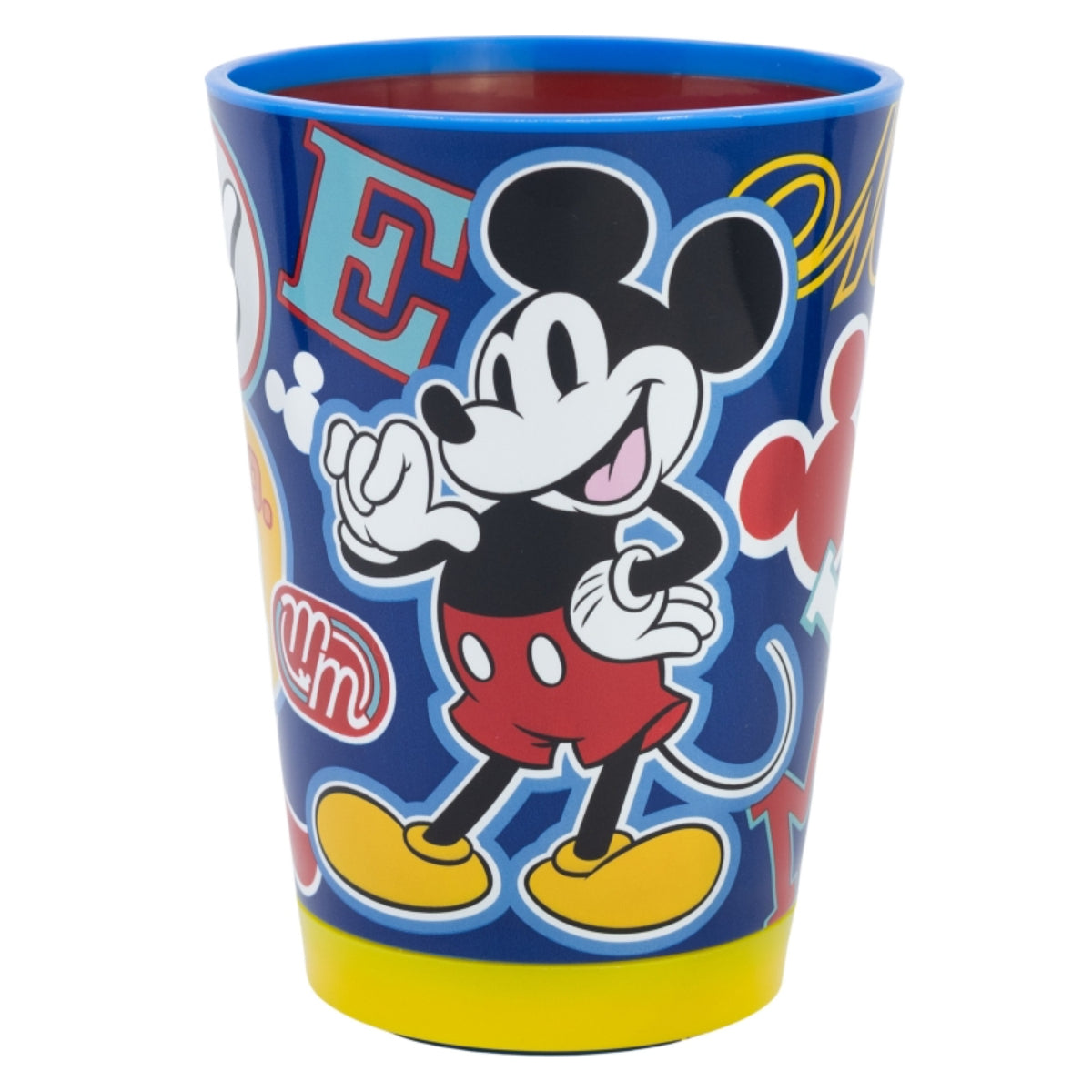 Disney Mickey Mouse Kippsicher Trinkbecher PP 470 ml Drop Safe Plastikbecher mit Smartgrip-System